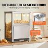 Happybuy Commercial Nacho Chip Warmer, 84.5QT Chip Warmer Machine with Heating Base and Warming Light, Stainless Steel Nacho Machine with Deflection Board, for Nacho Chips, Popcorn, Potato Chips