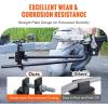 VEOVR Weight Distribution Hitch, 1,000 lbs Weight Distributing Hitches Kit with Sway Control for Trailer, 2-in Solid Steel Shank, 2-5/16 in Alloy Steel Ball, Powder Coated Load Leveling Hitch, Black(1000lbs)