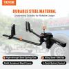 VEOVR Weight Distribution Hitch, 1,000 lbs Weight Distributing Hitches Kit with Sway Control for Trailer, 2-in Solid Steel Shank, 2-5/16 in Alloy Steel Ball, Powder Coated Load Leveling Hitch, Black(1000lbs)