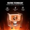 VEVOR 10L Ultra Sonic Cleaner, 240W Digital Ultrasonic Cleaning Machine with Gentle Mode & Upgraded Degassing, 40kHz Industrial Ultrasound Cleaner with Heater & Timer for Retainer, Jewelry, Tools(2L)