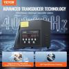 VEVOR 10L Ultra Sonic Cleaner, 240W Digital Ultrasonic Cleaning Machine with Gentle Mode & Upgraded Degassing, 40kHz Industrial Ultrasound Cleaner with Heater & Timer for Retainer, Jewelry, Tools(2L)