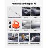 VEVOR 117 PCS Dent Removal Kit, Paintless Dent Repair Kit with Golden Lifter, Bridge Puller, Slide Hammer T-bar Dent Puller, Suction Cup Dent Puller for Auto Body Dents, Hail Damage, Door Ding(100PCS)
