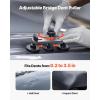 VEVOR 117 PCS Dent Removal Kit, Paintless Dent Repair Kit with Golden Lifter, Bridge Puller, Slide Hammer T-bar Dent Puller, Suction Cup Dent Puller for Auto Body Dents, Hail Damage, Door Ding(60PCS)