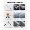 VEVOR 117 PCS Dent Removal Kit, Paintless Dent Repair Kit with Golden Lifter, Bridge Puller, Slide Hammer T-bar Dent Puller, Suction Cup Dent Puller for Auto Body Dents, Hail Damage, Door Ding(61PCS)