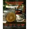VEVOR 20inch 62CC Gas Powered Chainsaw, 3.8 HP 2 Stroke Engine Gas Power Chainsaws with Non-Slip Handle, Gas Chainsaws with Dual Fuel Tanks, For Wood Cutting, Tree Trimming, and Land Clearing(62CC 20inch)