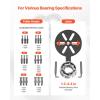 VEVOR 21-in-1 Bearing Puller Set, 21 PCS 3-Jaw Hook Puller for Internal External Bearings and Bearing Without Inner Shaft, Multifunctional Bearing Removal Tool with Heavy Duty Portable Storage Case