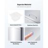 VEVOR 28″ W Commercial Refrigerator, Undercounter Worktop Refrigerator, 7.4 Cu. Ft Thick Stainless Steel Refrigerated Food Prep Station Fan Cooling Single Door Worktop Fridge with lock for Bar(48″W with 12 Pans)