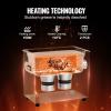 VEVOR 3L Sonic Cleaner with Heater Timer & Basket, Professional Digital Sonic Cavitation Machine, 120W Cleaning Machine for Watch Instruments, Glasses, Coin, Metal Parts, Tool(3L)