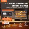 VEVOR 3-Tier Commercial Food Warmer Display, 1200W Food Display Warmer with Light, Adjustable Shelf and Temperature Display, 86℉~185℉ Steam Heating, 111L for Hamburger, Pizza, Bread, Fried Chicken(SC-CJ-601)