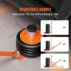 VEVOR 5 Ton/11000 lbs Triple Bag Air Jack, Air Bag Jack Lift Up to 15.75 Inch, 3-5S Fast Lifting, for Cars with Long Handle (Beige)(6T/high 26.5in)
