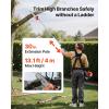 VEVOR 5-in-1 26cc 2 Cycle Gas Powered Dual Sided Hedge Trimmer, Weed Eater, String Trimmer, Edger, Pole Saw Chainsaw Pruner with EPA, CE and EMC Certification(26cc 7-in-1 Gas Hedge Trimmer  Weed Eater  String Trimmer  3T&40T Brush Cutter  Edger  Pole Saw Chainsaw Pruner)