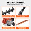 VEVOR 5-in-1 26cc 2 Cycle Gas Powered Dual Sided Hedge Trimmer, Weed Eater, String Trimmer, Edger, Pole Saw Chainsaw Pruner with EPA, CE and EMC Certification(26CC 2 Cycle Gas Powered Pole Hedge Trimmer)
