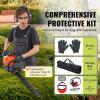VEVOR 5-in-1 26cc 2 Cycle Gas Powered Dual Sided Hedge Trimmer, Weed Eater, String Trimmer, Edger, Pole Saw Chainsaw Pruner with EPA, CE and EMC Certification(26cc 2 Stroke Gas Hedge Trimmer)