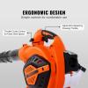 VEVOR 63CC Backpack Leaf Blower Gas Powered, 1.89L Tank, Delivers 1110CFM & 220MPH, Perfect for Garden Maintenance, Clearing Leaves & Snow(26CC Handheld)