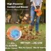 VEVOR 63CC Backpack Leaf Blower Gas Powered, 1.89L Tank, Delivers 1110CFM & 220MPH, Perfect for Garden Maintenance, Clearing Leaves & Snow(3 in 1 12Amp Corded Leaf Blower)