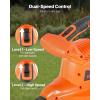 VEVOR 63CC Backpack Leaf Blower Gas Powered, 1.89L Tank, Delivers 1110CFM & 220MPH, Perfect for Garden Maintenance, Clearing Leaves & Snow(3 in 1 12Amp Corded Leaf Blower)