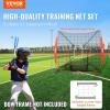 VEVOR 7x7ft Baseball Softball Practice Net, Portable Baseball Training Net for Hitting Batting Catching Pitching, Backstop Baseball Equipment Training Net(Net Only(No Frame))