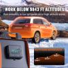 VEVOR 8KW Diesel Heater All in One, DC12-24V, Fast Heating Diesel Air Heater with Remote Control and Color Digital Display, Low Noise, Voice Announcement, for RV, Truck, Camper, Van, Boat and Trailer(Orange)
