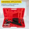 VEVOR 9-Way Slide Hammer Puller Set, 15PCS Front Wheel Hub Bearing Remover & Rear Wheel Axle Hub Dent Shaft Puller Tool Kit, Axle Bearing Puller Tool Kit and Slide Hammer Remover Set with Carry Box(Cylinder Liner Puller)