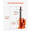 VEVOR Air Hydraulic Bottle Jack, 20 Ton/40000 LBS All Welded Bottle Jack, 10.4-19.7 inch Lifting Range, Manual Handle and Air Pump, for Car, Pickup, Truck, RV, Auto Repair, Industrial Engineering(12T Pneumatic Type)