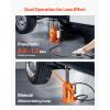 VEVOR Air Hydraulic Bottle Jack, 20 Ton/40000 LBS All Welded Bottle Jack, 10.4-19.7 inch Lifting Range, Manual Handle and Air Pump, for Car, Pickup, Truck, RV, Auto Repair, Industrial Engineering(20T Pneumatic Type)