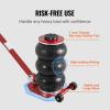 VEVOR Air Jack, 3 Ton/6600 lbs Triple Bag Air Jack, Air Bag Jack Lift Range 5.9″-15.75″, Airbag Jack with Adjustable Long Handle, 3-5 S Fast Lifting for Car, Auto Shop, Garage(3T adjustable Handle)