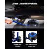 VEVOR Air Jack, 3 Ton/6613 lbs Triple Bag Air Jack, Airbag with Six Steel Pipes, Lift Up to 17.7 inch/450 mm, 1-6 s Fast Lifting Pneumatic with Long Handle & Rubber Pad for Cars, SUVs, Pickup Trucks(Long Handle)