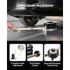 VEVOR Air Jack, 3 Ton/6613 lbs Triple Bag Air Jack, Airbag with Six Steel Pipes, Lift Up to 17.7 inch/450 mm, 1-6 s Fast Lifting Pneumatic with Long Handle & Rubber Pad for Cars, SUVs, Pickup Trucks(Adjust Handle)