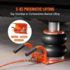 VEVOR Air Jack, 3 Ton/6613 lbs Triple Bag Air Jack, Airbag with Six Steel Pipes, Lift Up to 17.7 inch/450 mm, 1-6 s Fast Lifting Pneumatic with Long Handle & Rubber Pad for Cars, SUVs, Pickup Trucks(3T/high 14.3in-Space Saving)
