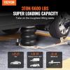 VEVOR Air Jack, 3T / 6600 lbs Triple Bag Air Jack, Airbag Jack with Six Steel Pipes, Lift up to 17.7 inch/450 mm, 3-5 s Fast Lifting Pneumatic Jack, with Long Handles for Car, Garage, Repair(3 Ton (Max Lift: 17.7 in))