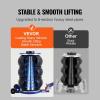 VEVOR Air Jack, 5 Ton/11000 lbs Triple Bag Air Jack, Airbag Jack with Six Steel Pipes, Lift up to 18.5 inch/470 mm, 3-5 s Fast Lifting Pneumatic Jack, with Adjustable Handle for Car, Garage, Repair(5T/high 18.5in-Adjustable Handle)