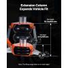 VEVOR Air Jack with Support Rod, 3 Ton/6613 lbs Triple Bag Air Jack, Lift Up to 18.5 inch with Heightened Column & Adjustable Handle, 1-6 s Fast Lifting Pneumatic for Car, SUV, Pickup Truck(Adjust Handle & Support Rod)