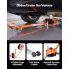 VEVOR Air Jack with Support Rod, 3 Ton/6613 lbs Triple Bag Air Jack, Lift Up to 18.5 inch with Heightened Column & Adjustable Handle, 1-6 s Fast Lifting Pneumatic for Car, SUV, Pickup Truck(Adjust Handle & Support Rod)