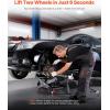 VEVOR Air Portable Car Lift, 6613 lbs/3 Ton Capacity, 21.7 inch Max Height, Adjustable Portable Air Car Lift with Airbag, Support Stands, Wheel Chocks, Rubber Pads, Heavy-Duty for Sedan SUV Pickup