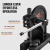 VEVOR Arbor Press, 1 Ton Manual Arbor Press with Handwheel, 5.9″ Maximum Height, Cast Iron Heavy-duty Manual Desktop Arbor Press, Precision Hand Press for Stamping, Bending, Stretching, Forming(0.5T)