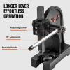 VEVOR Arbor Press, 1 Ton Manual Arbor Press with Handwheel, 5.9″ Maximum Height, Cast Iron Heavy-duty Manual Desktop Arbor Press, Precision Hand Press for Stamping, Bending, Stretching, Forming(1T)