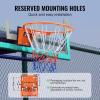 VEVOR Basketball Hoop/Rim 18″, 28 32 Inchs PC Backboard, 5-7 ft Height Adjustable, Basketball Portable Hoop & Goal, Regulation Basketball Hoop Outdoor, Teens, Adults, Basketball Court, Schools, Parks(18in Upgraded Rim)