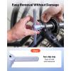 VEVOR Bicycle Bearing Press Kit, Bike for Wheels/Hub Bearing Installation with Bushings & Wrenches, Bike Soft Tail Frame Turning Point Hub Assembly Tool 25pcs(XC2124)