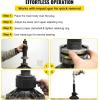 VEVOR Carrier & Pinion Bearing Puller, Compatible with Dana 30, 40, 60, 70, Ford 9″ Bearings, Pinion Puller Tool with 2 Clamshells, 45# Steel Clamshell Carrier Bearing Puller for Auto Repair(1-Piece Bearing)