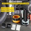 VEVOR Carrier & Pinion Bearing Puller, Compatible with Dana 30, 40, 60, 70, Ford 9″ Bearings, Pinion Puller Tool with 2 Clamshells, 45# Steel Clamshell Carrier Bearing Puller for Auto Repair(2-Piece Bearing)