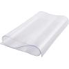 VEVOR Clear Table Cover Protector, 48 inch/1230 mm Round Table Cover, 1.5 mm Thick PVC Plastic Tablecloth, Waterproof Desktop Protector for Writing Desk, Coffee Table, Dining Room Table(24″ x 14″ (Rectangular))