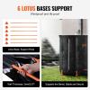 VEVOR Collapsible Rain Barrel, 53 Gallon/201 L Portable Rain Water Collection Barrel, PVC Rainwater Collection System with Spigots and Overflow Kit, Water Barrel for Garden Water Catcher
