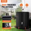 VEVOR Collapsible Rain Barrel, 53 Gallon/201 L Portable Rain Water Collection Barrel, PVC Rainwater Collection System with Spigots and Overflow Kit, Water Barrel for Garden Water Catcher