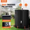 VEVOR Collapsible Rain Barrel, 66 Gallon/250 L Portable Rain Water Collection Barrel, PVC Rainwater Collection System with Spigots and Overflow Kit, Water Barrel for Garden Water Catcher(New Black)