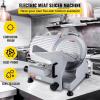 VEVOR Commercial Meat Slicer, 10 inch Electric Food Slicer, 240W Frozen Meat Deli Slicer, Premium Chromium-plated Steel Blade Semi-Auto Meat Slicer For Commercial and Home use(12IN-320W)