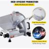 VEVOR Commercial Meat Slicer, 10 inch Electric Food Slicer, 240W Frozen Meat Deli Slicer, Premium Chromium-plated Steel Blade Semi-Auto Meat Slicer For Commercial and Home use(12IN-320W)