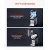 VEVOR Commercial Slushy Machine, 12Lx2 Double Tank Frozen Drink Machine, 96 Cups Stainless Steel Margarita Smoothie Frozen Drink Maker, Slushie Machine for Home Party Restaurants Cafe Bars(12L)