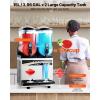 VEVOR Commercial Slushy Machine, 15Lx2 Double Tank Margarita Machine, 120 Cups Stainless Steel Margarita Smoothie Frozen Drink Machine, Slushie Machine for Party Restaurants Cafe Bars(15Lx2)