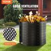 VEVOR Compost Bin 220 Gallon, Outdoor Expandable Composter, Easy to Setup & Large Capacity Composting Bin, Fast Creation of Fertile Soil(220 Gallon)