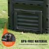 VEVOR Compost Bin 220 Gallon, Outdoor Expandable Composter, Easy to Setup & Large Capacity Composting Bin, Fast Creation of Fertile Soil(80 Gallon)